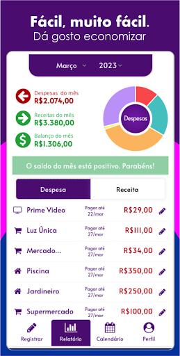 Minhas Contas - Contas a Pagar Screen 3