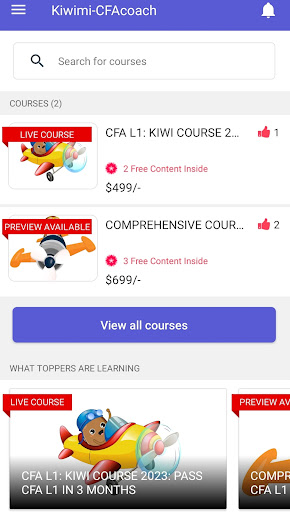 Kiwimi-CFAcoach Screen 3