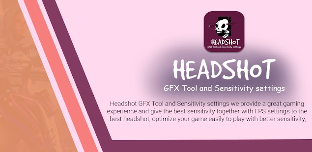 Headshot GFX Tool and Sensitivity settings Guide Screenshot