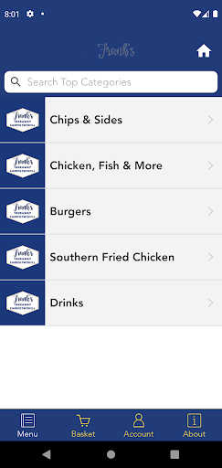 Franks Takeaway Screen 2