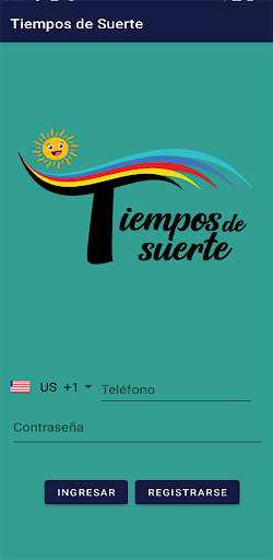 Android application Tiempos de Suerte screenshort