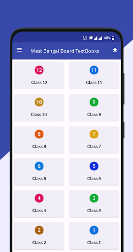 Android application West Bengal Books screenshort