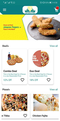 DownTown Slice Screen 2