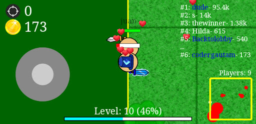 Android application Swordbattle.io screenshort