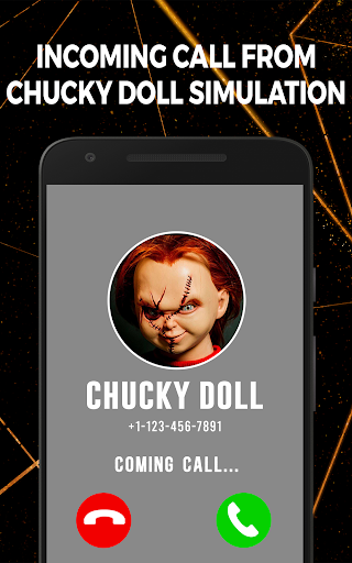 Android application Chucky Doll Fake Video Call screenshort