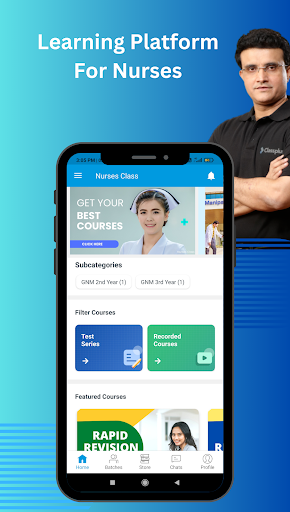 Android application Nurses Class screenshort