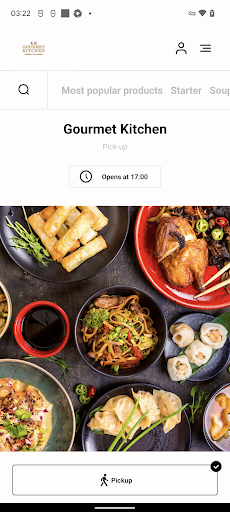 Android application Gourmet Kitchen screenshort