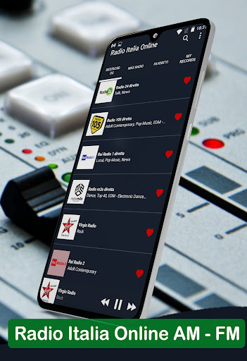 Android application Radio Italia Online screenshort