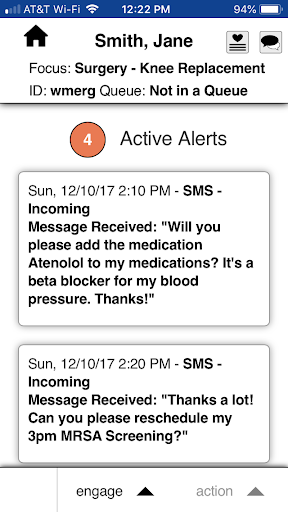 Clinician TC Screen 2