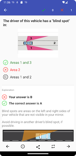 Android application OR Driving Test - DMVCool Pro screenshort