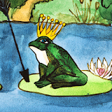 The Frog Princess a fairy tale icon