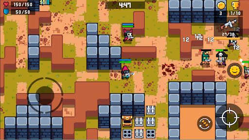 Pixel art shooter Screen 2