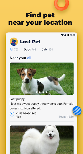 Lost Pet — find my lost pet Screen 2