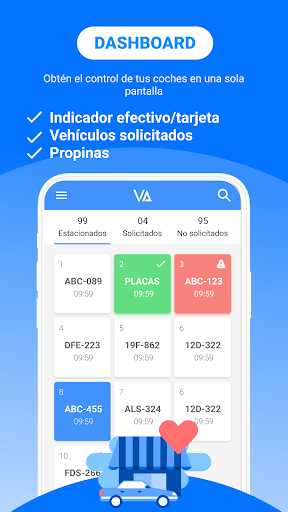 Valet App MX Screen 2