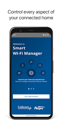 Android application Smart Wi-Fi Manager screenshort