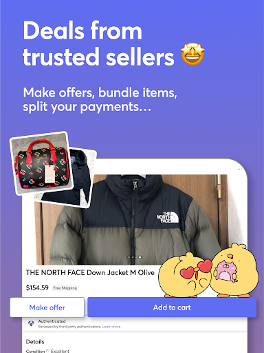 Screenshot of Mercari: Buy and Sell App