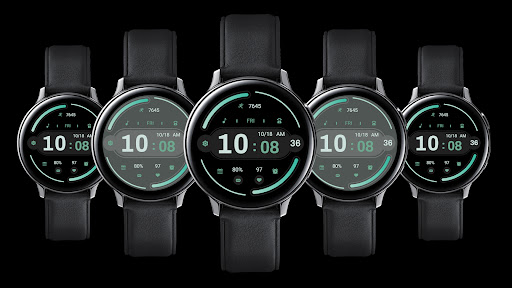 Android application Gradient Milk For Wear OS screenshort