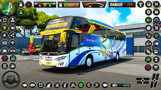 公共汽車 模擬器 城市 公共汽車 遊戲 3d