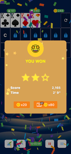 easy Solitaire Screen 2