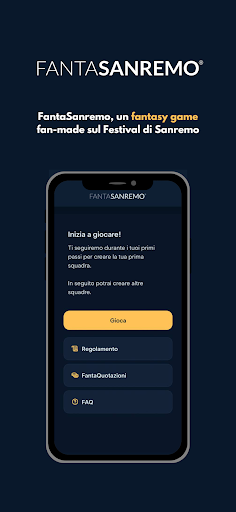Android application FantaSanremo screenshort