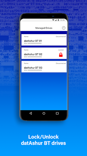 datAshur BT Managed Screen 3