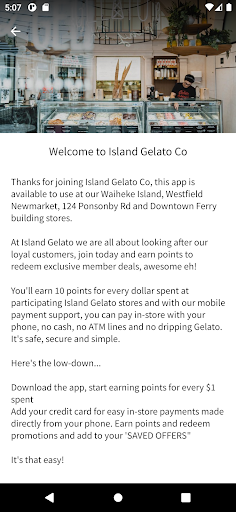 Island Gelato Screen 3