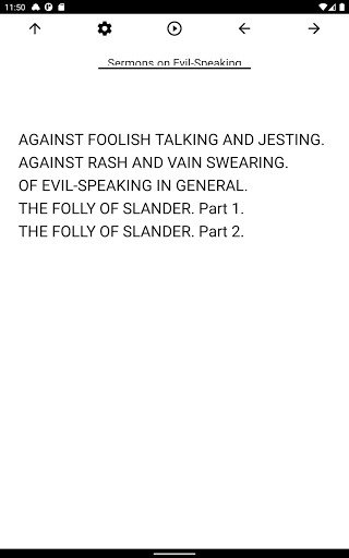 Book, Sermons on Evil-Speaking Screen 3