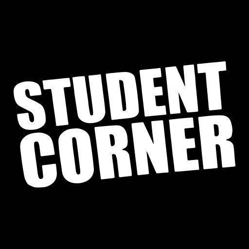 Student Corner logo. Student corner