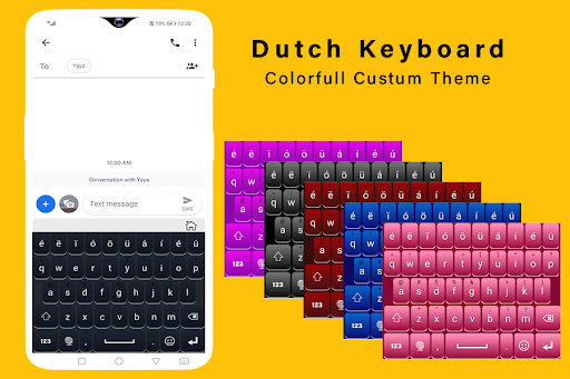 Android application Dutch English Keyboard Fonts screenshort