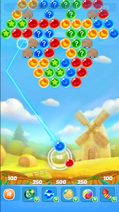 Fruit Bubble Pop! Puzzle Game