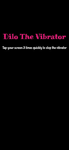 Android application Dilo - The Vibrator screenshort