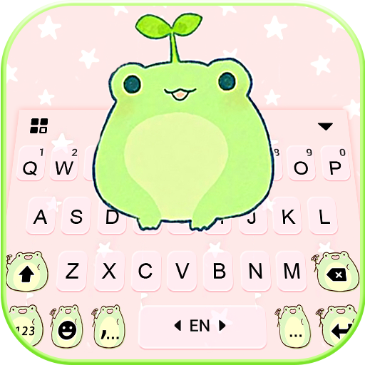Cute Frog Green Themes 7.2.0_0328 Icon
