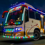 Cover Image of Télécharger Bus indien tout-terrain en montée modèle 3D  APK