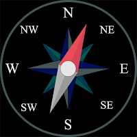 Smart Compass geographic North
