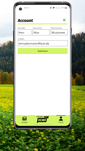 OberpfalzECHO News Screen 3