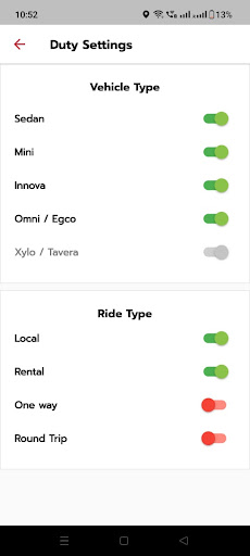 Mango Taxi Driver Screen 2