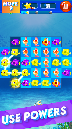 Fish Match Adventure - Screenshot 2