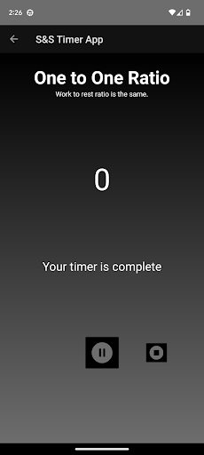 Simple and Sinister Timer Screen 3