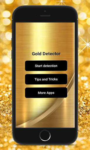 Android application Gold Detector Scanner Camera screenshort