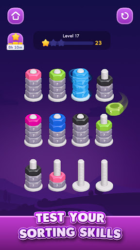 Nut Sort: Color Sorting Game screenshot 3