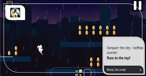Android application Ultimate Rooftop Parkour Run screenshort