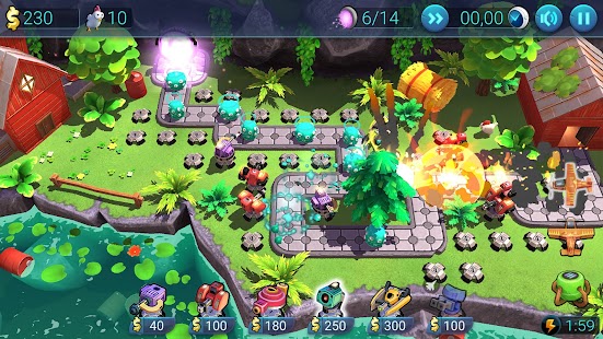 اسکرین شات Defenchick: Tower Defense