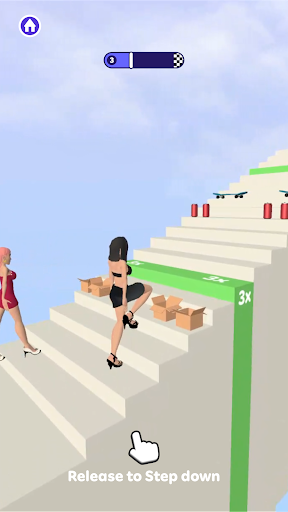 Android application Slippery Stairs screenshort