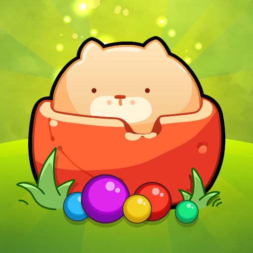 Bear In Bowl: Pebbles Blaster logo