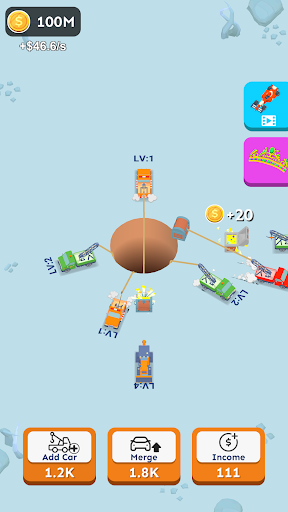 Merge Haulers: Gold Rush Screen 3