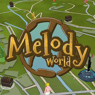 Melody World: A Rhythm GPS MMO