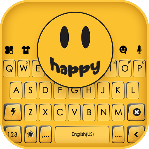 Smiley Happy Emoji Keyboard Ba logo