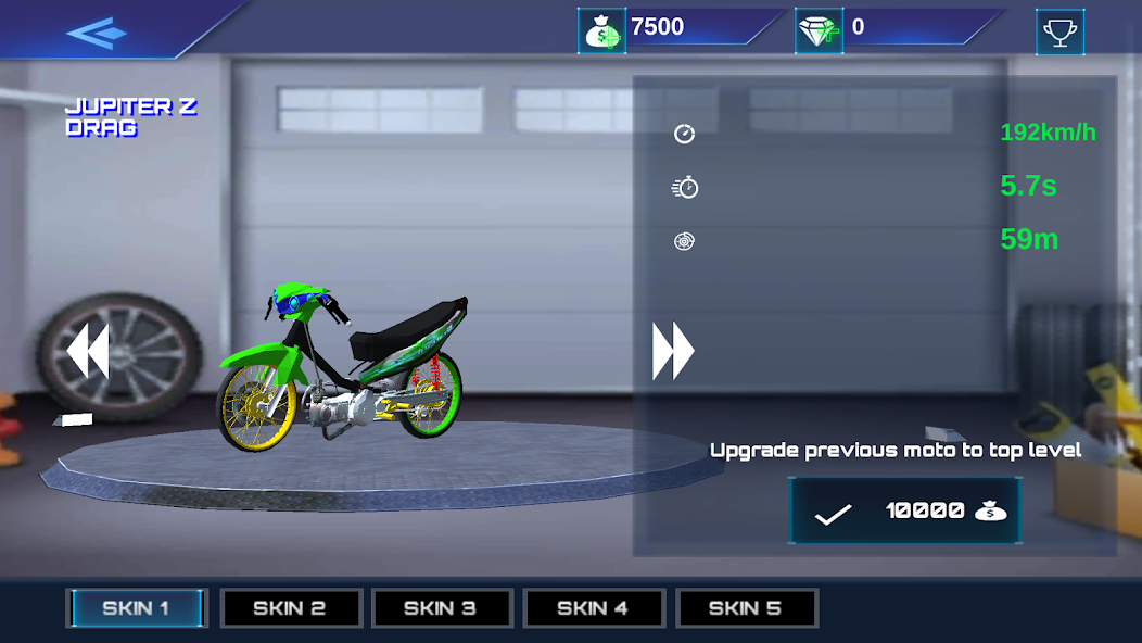 Real Drag Bike Racing 2.1 APK + Mod (Unlimited money) untuk android