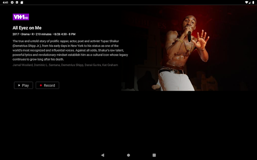 Screenshot of Elevate TV