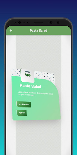 Android application Pasta Salad screenshort